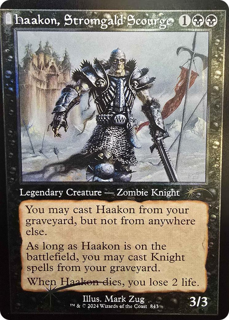 Haakon, Stromgald Scourge (Retro Frame) [Secret Lair Drop Series] | Jack's On Queen