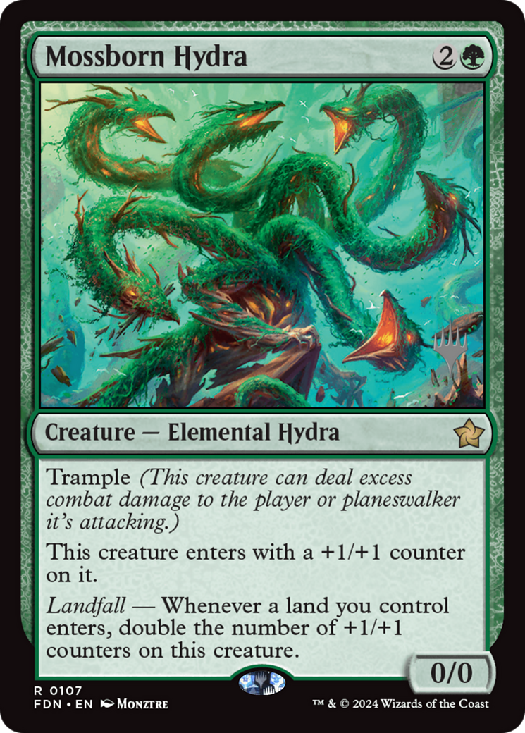 Mossborn Hydra [Lorwyn Eclipsed Promos] | Jack's On Queen