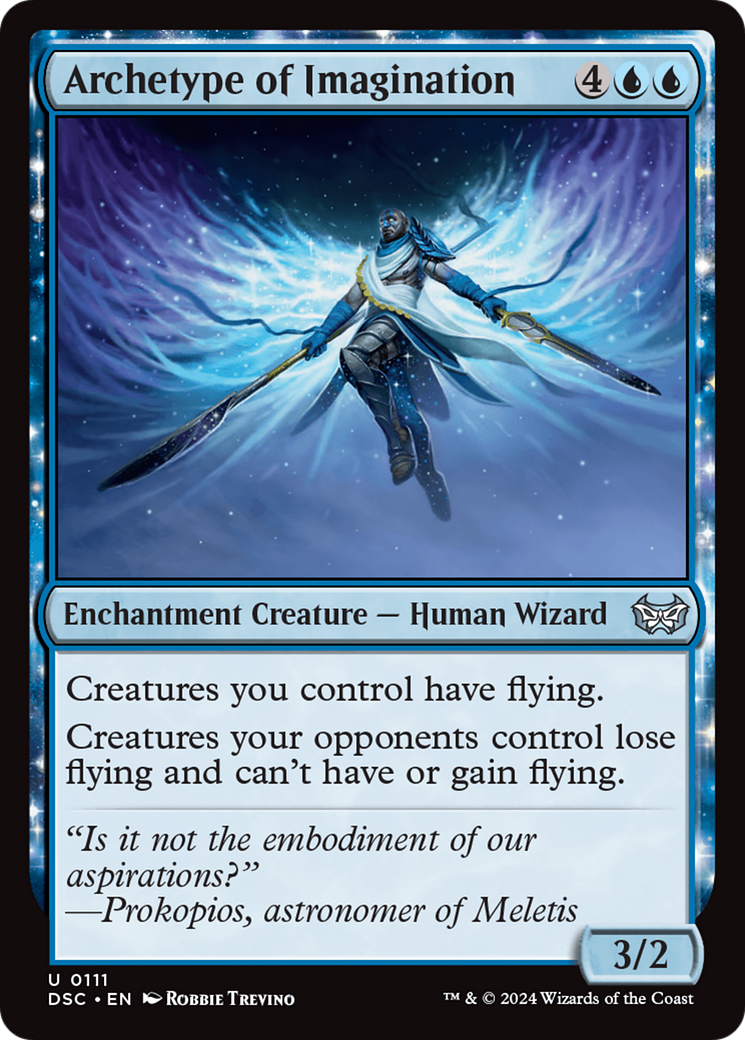 Archetype of Imagination [Duskmourn: House of Horror Commander] | Jack's On Queen