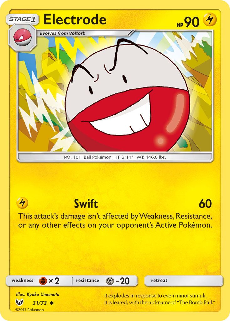 Electrode (31/73) [Sun & Moon: Shining Legends] | Jack's On Queen