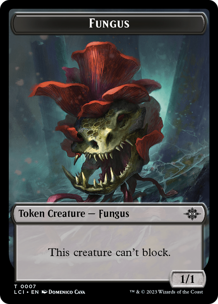 Map // Fungus Double-Sided Token [The Lost Caverns of Ixalan Tokens] | Jack's On Queen