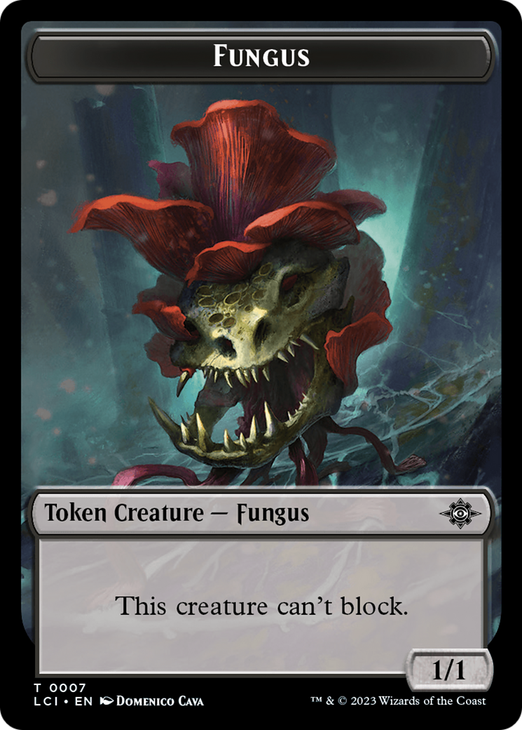 Copy // Fungus Double-Sided Token [The Lost Caverns of Ixalan Tokens] | Jack's On Queen