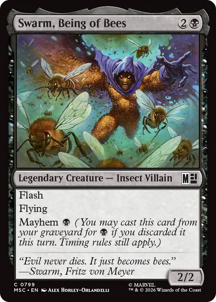 Swarm, Being of Bees [Marvel Super Heroes Commander] | Jack's On Queen