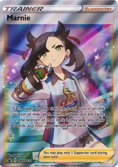 Marnie (SWSH121) [Sword & Shield: Black Star Promos] | Jack's On Queen