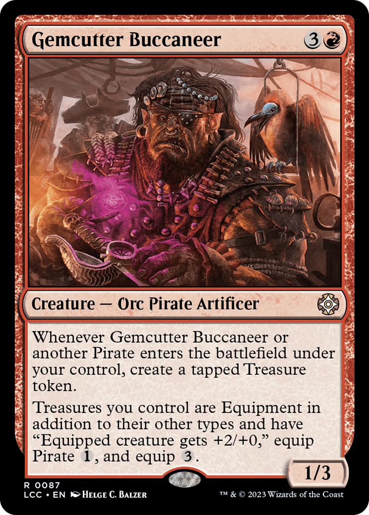 Gemcutter Buccaneer [The Lost Caverns of Ixalan Commander] | Jack's On Queen