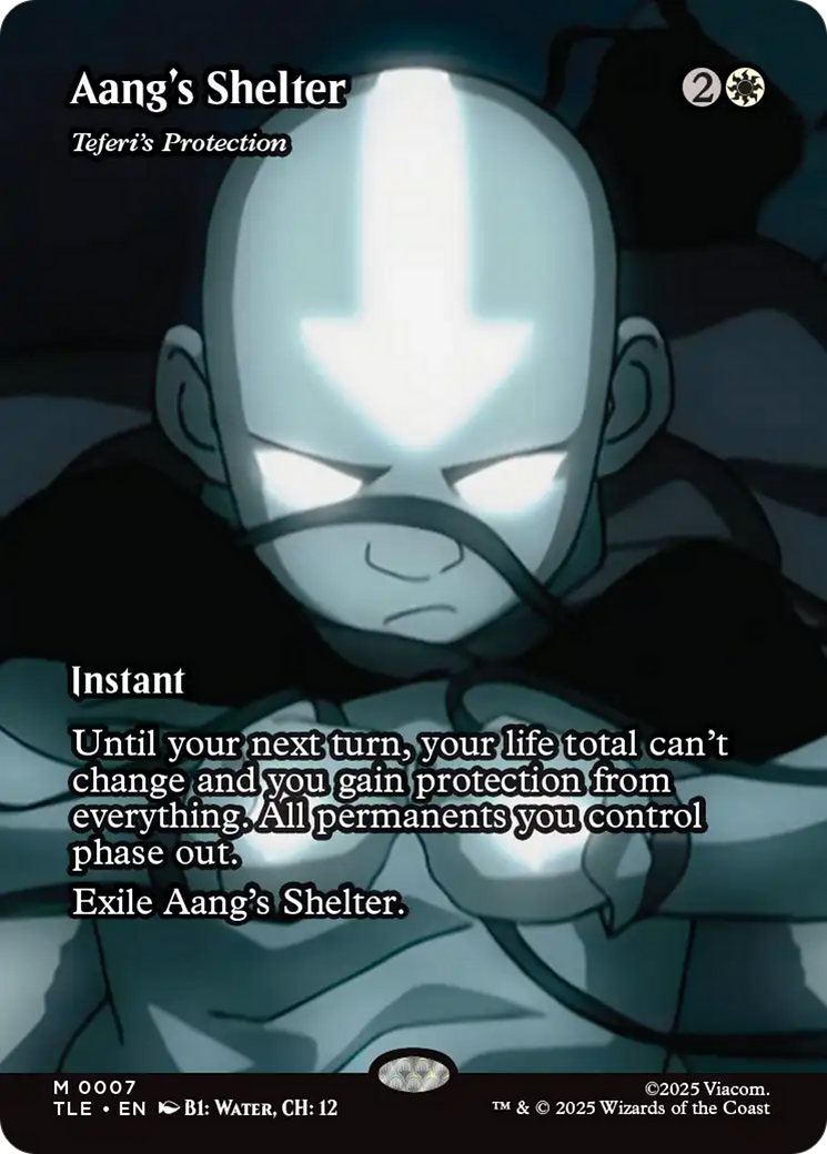 Aang's Shelter - Teferi's Protection (Borderless) [Avatar: The Last Airbender: Eternal-Legal] | Jack's On Queen