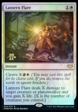 Lantern Flare [Innistrad: Crimson Vow Prerelease Promos] | Jack's On Queen