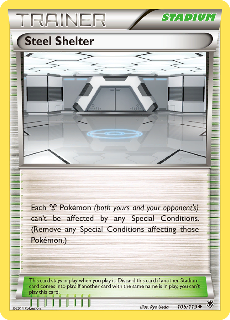 Steel Shelter (105/119) [XY: Phantom Forces] | Jack's On Queen