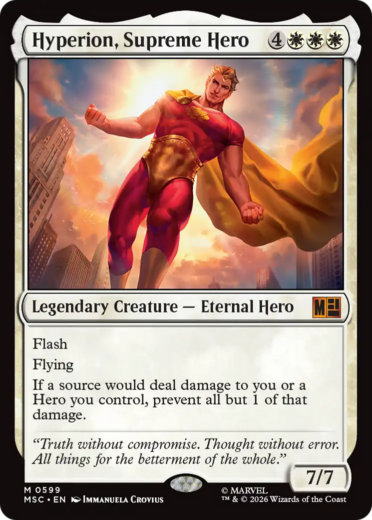 Hyperion, Supreme Hero [Marvel Super Heroes Commander] | Jack's On Queen
