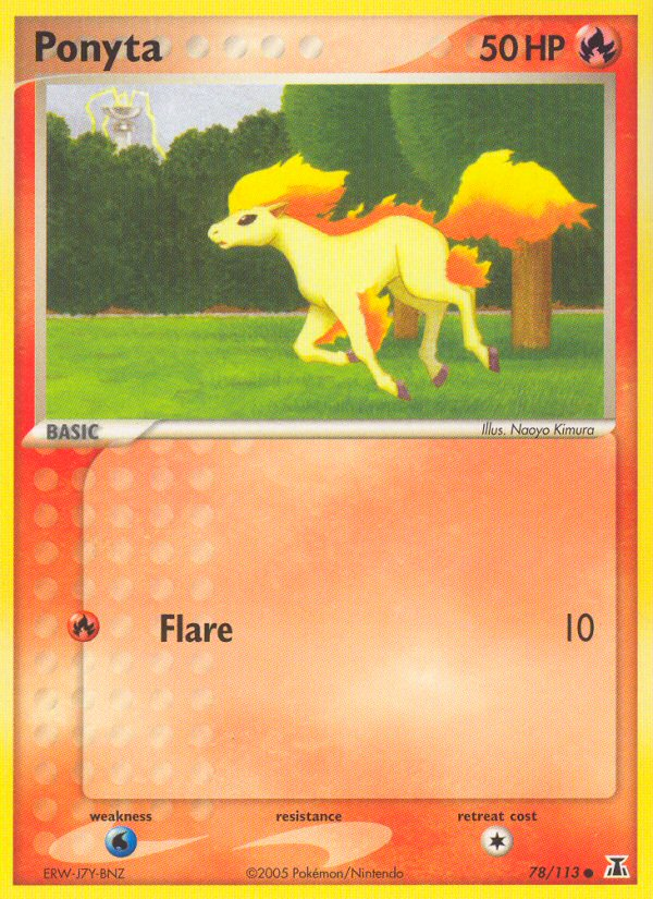Ponyta (78/113) [EX: Delta Species] | Jack's On Queen