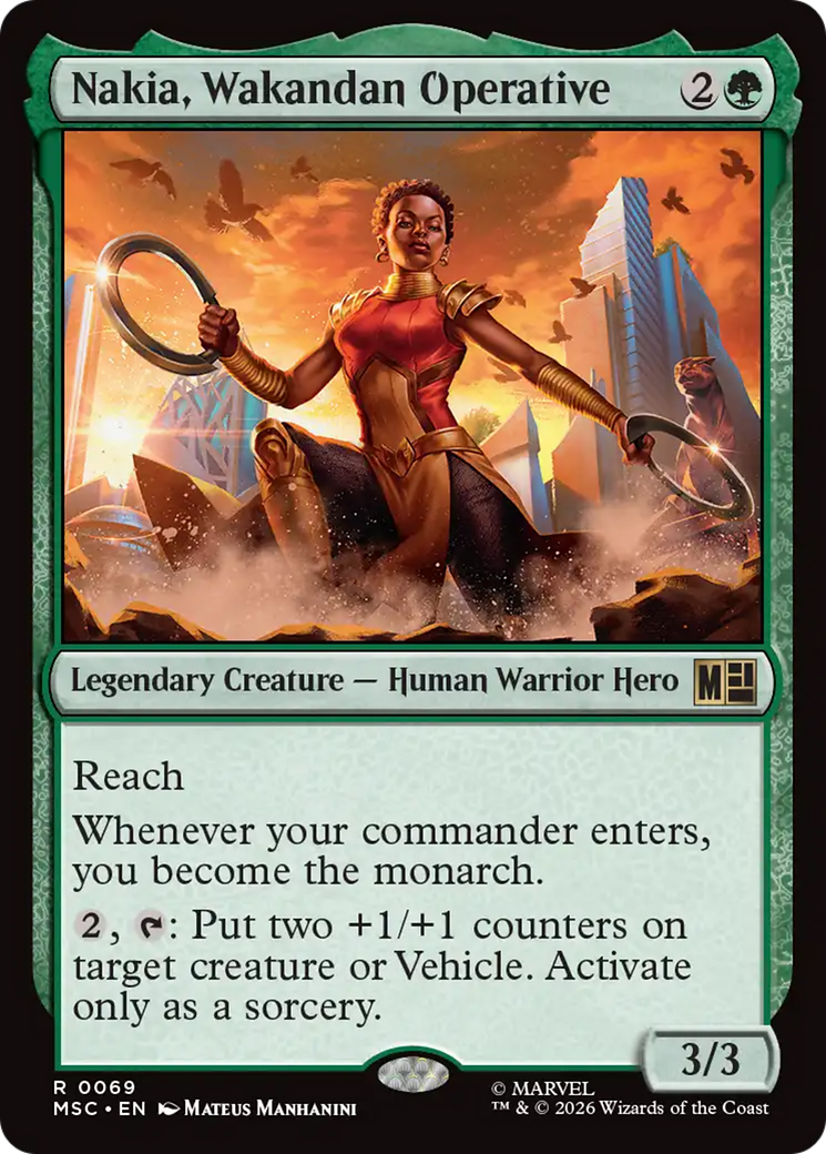 Nakia, Wakandan Operative [Marvel Super Heroes Commander] | Jack's On Queen