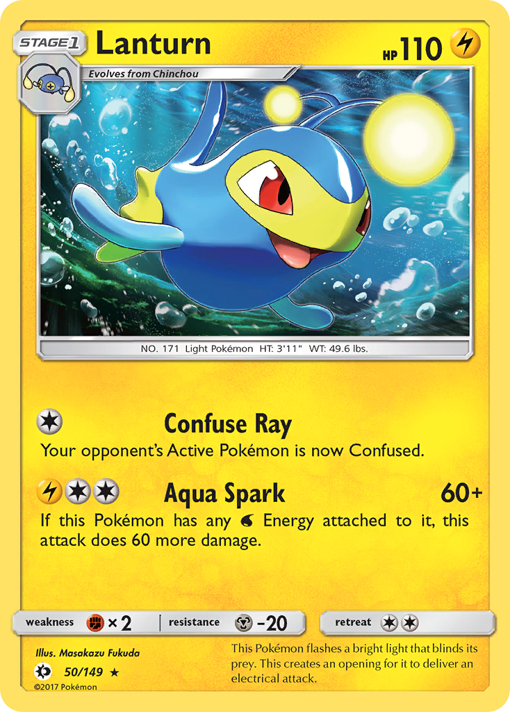 Lanturn (50/149) [Sun & Moon: Base Set] | Jack's On Queen