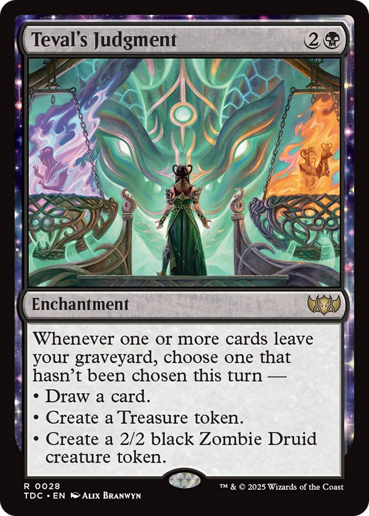 Teval's Judgment [Tarkir: Dragonstorm Commander] | Jack's On Queen