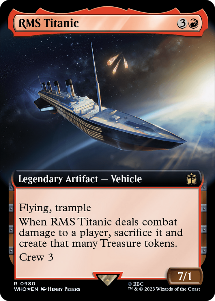 RMS Titanic (Extended Art) (Surge Foil) [Doctor Who] | Jack's On Queen