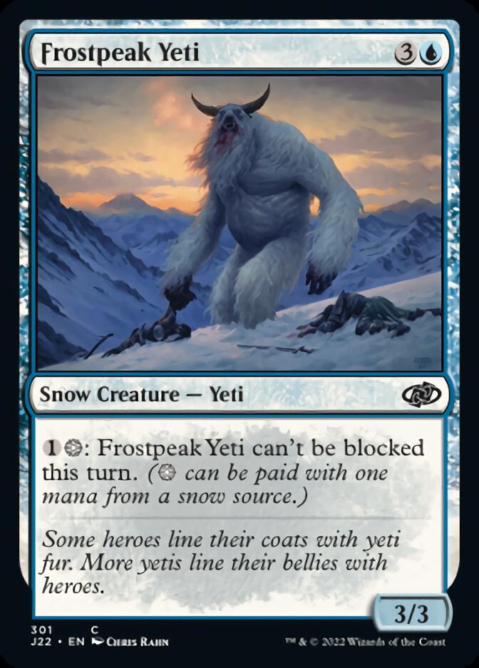 Frostpeak Yeti [Jumpstart 2022] | Jack's On Queen