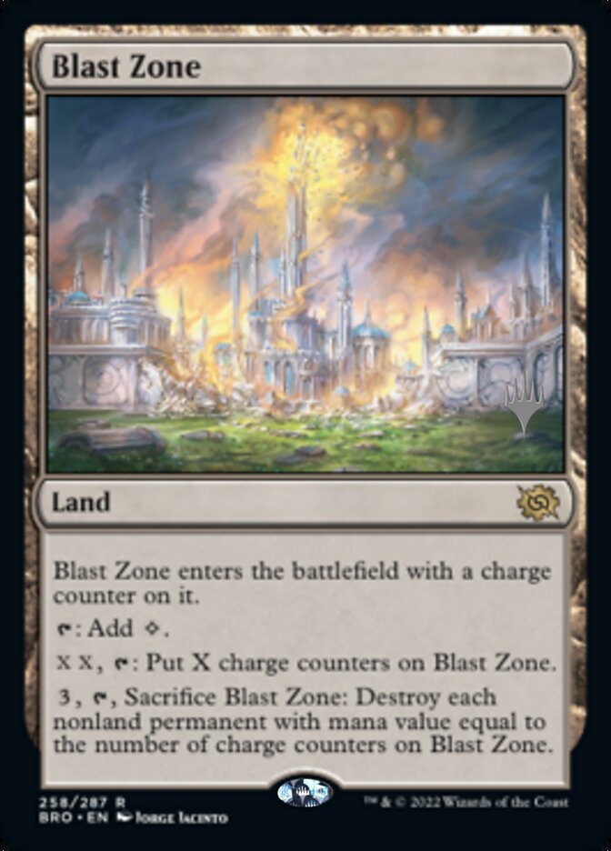 Blast Zone (Promo Pack) [The Brothers' War Promos] | Jack's On Queen