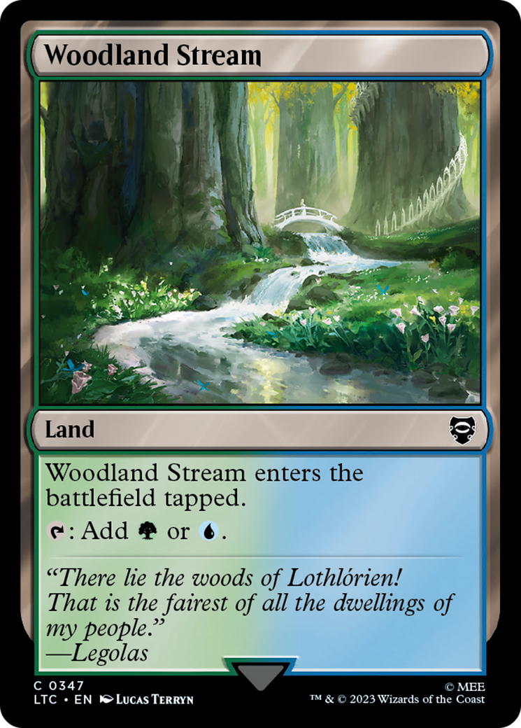 Woodland Stream [The Lord of the Rings: Tales of Middle-Earth Commander] | Jack's On Queen