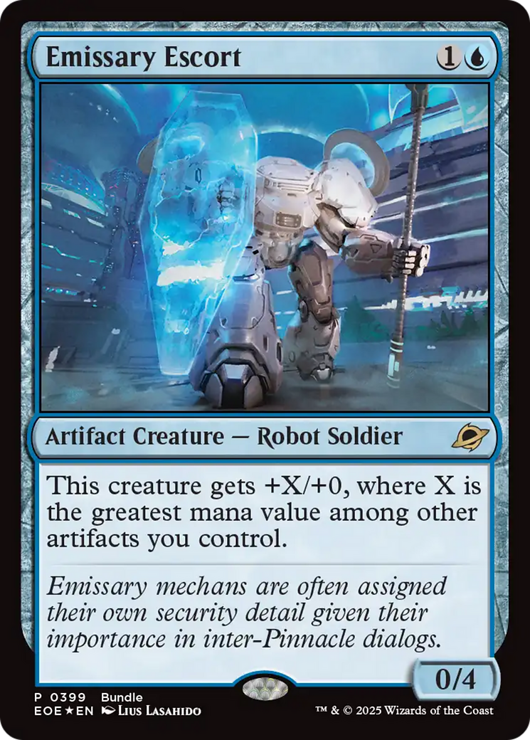 Emissary Escort [Edge of Eternities Promo Pack] | Jack's On Queen