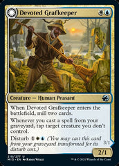 Devoted Grafkeeper // Departed Soulkeeper [Innistrad: Midnight Hunt] | Jack's On Queen