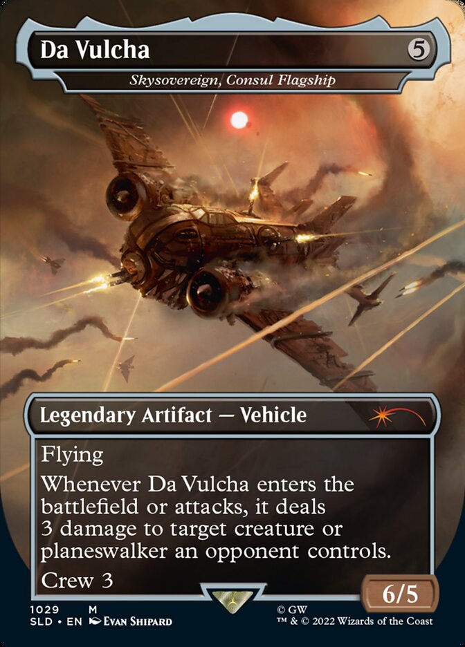Da Vulcha - Skysovereign, Consul Flagship (Borderless) [Secret Lair Drop Series] | Jack's On Queen