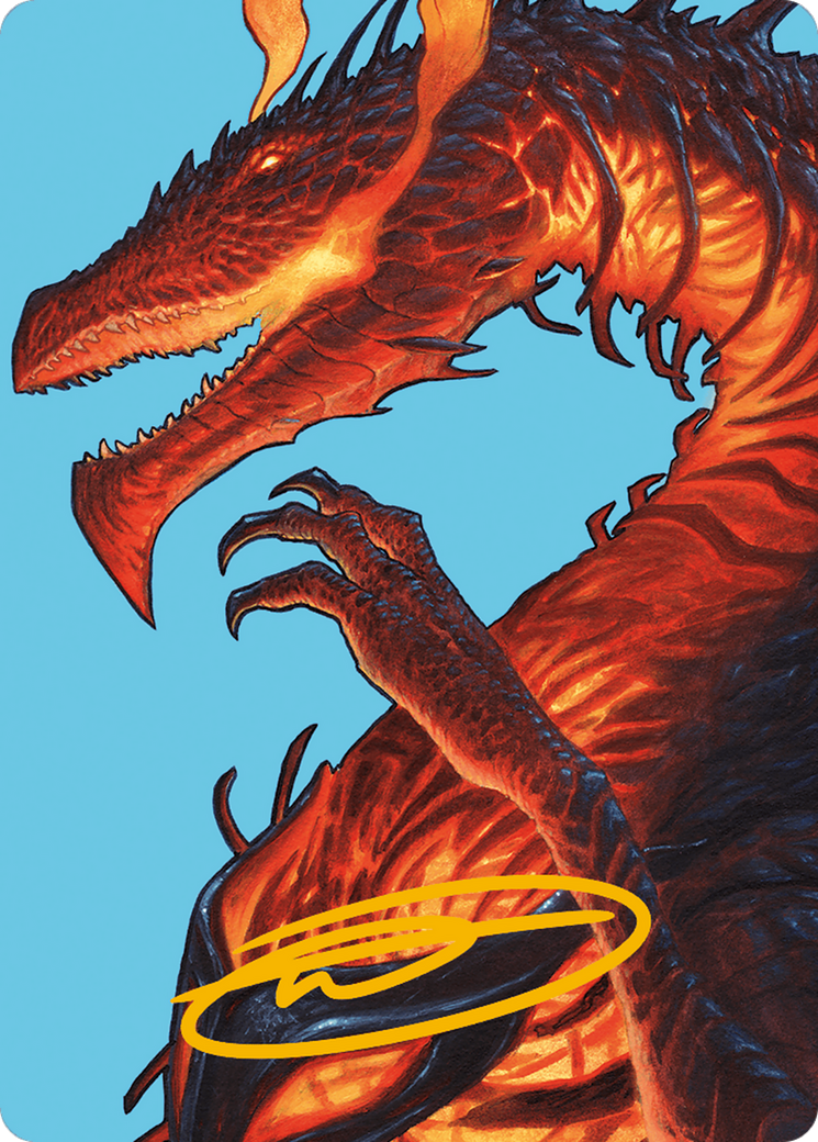 Herigast, Erupting Nullkite Art Card (Gold-Stamped Signature) [Modern Horizons 3 Art Series] | Jack's On Queen