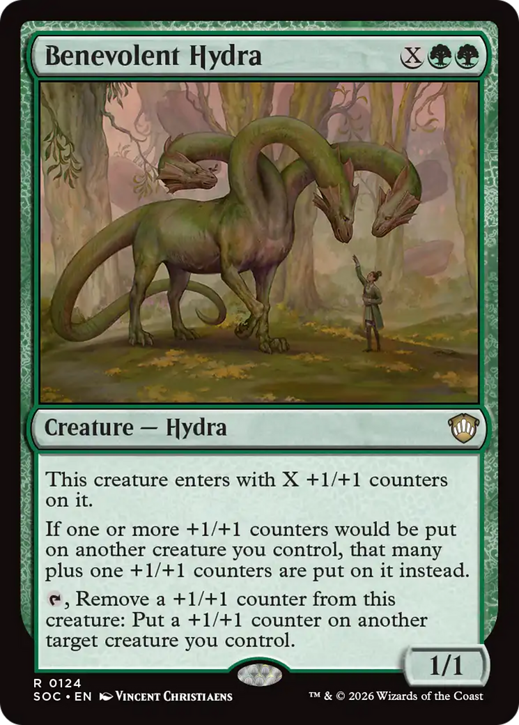 Benevolent Hydra [Secrets of Strixhaven Commander] | Jack's On Queen
