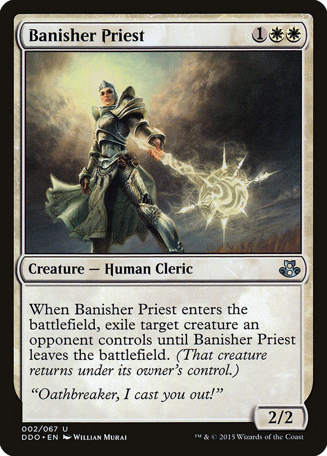 Banisher Priest [Duel Decks: Elspeth vs. Kiora] | Jack's On Queen