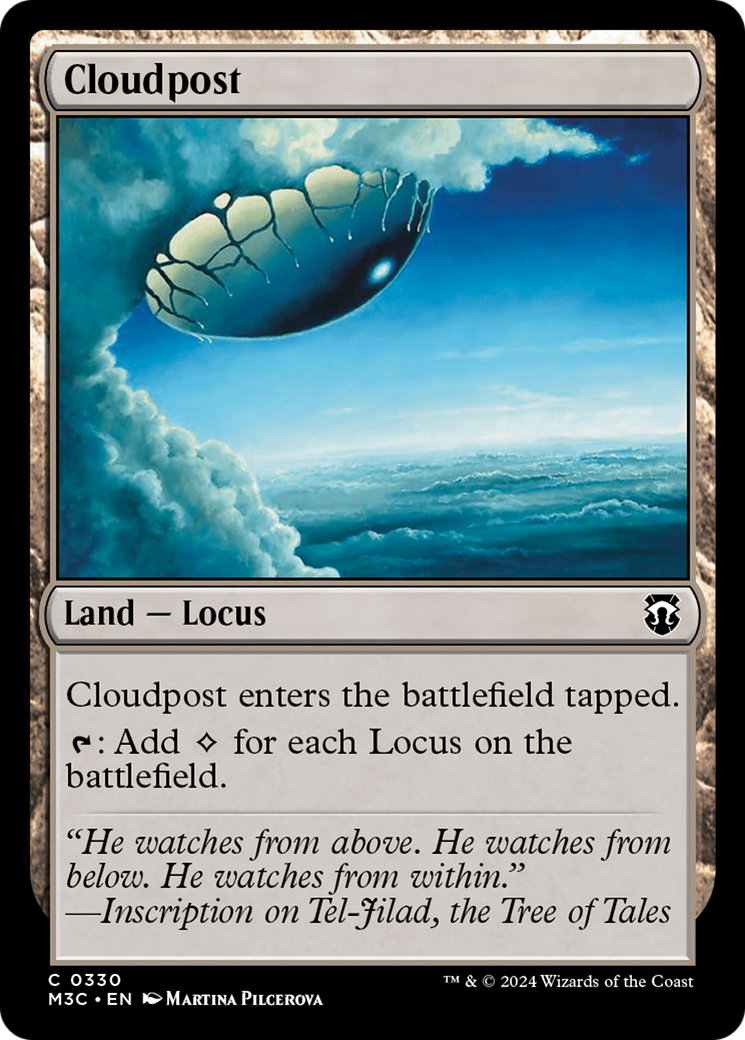 Cloudpost (Ripple Foil) [Modern Horizons 3 Commander] | Jack's On Queen