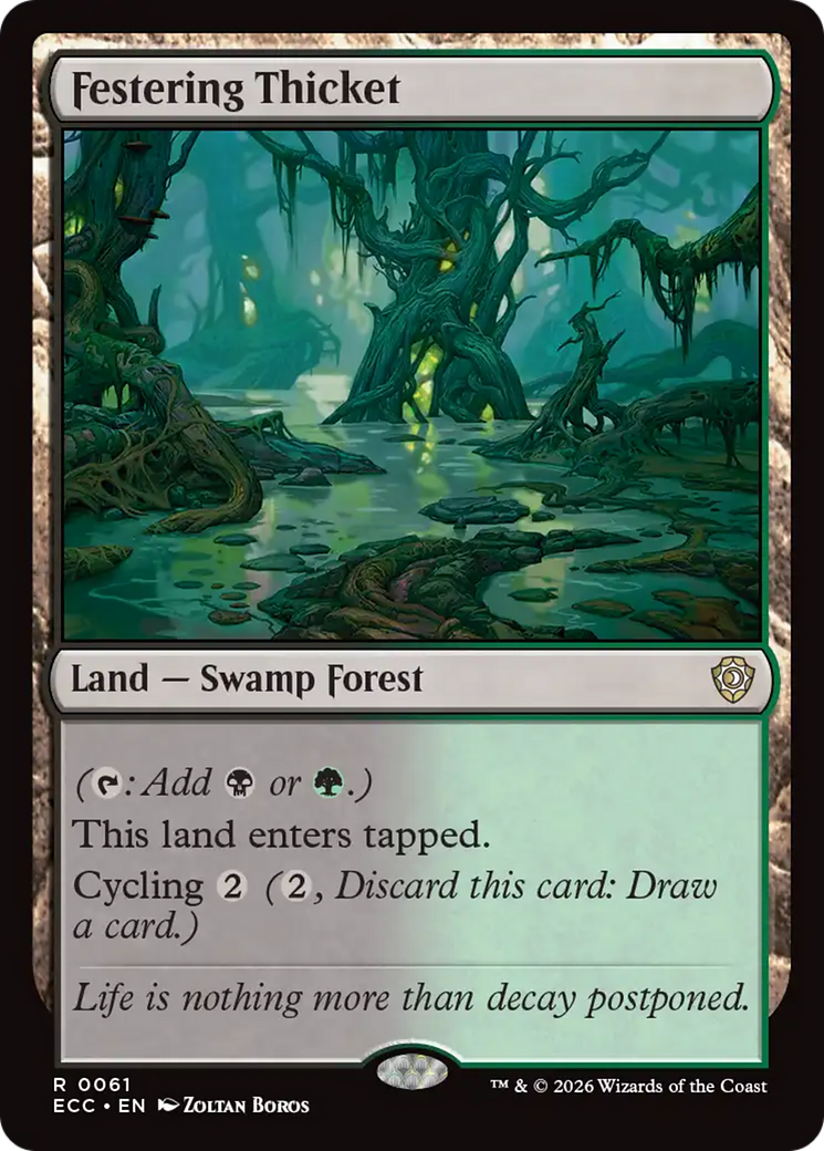 Festering Thicket [Lorwyn Eclipsed Commander] | Jack's On Queen