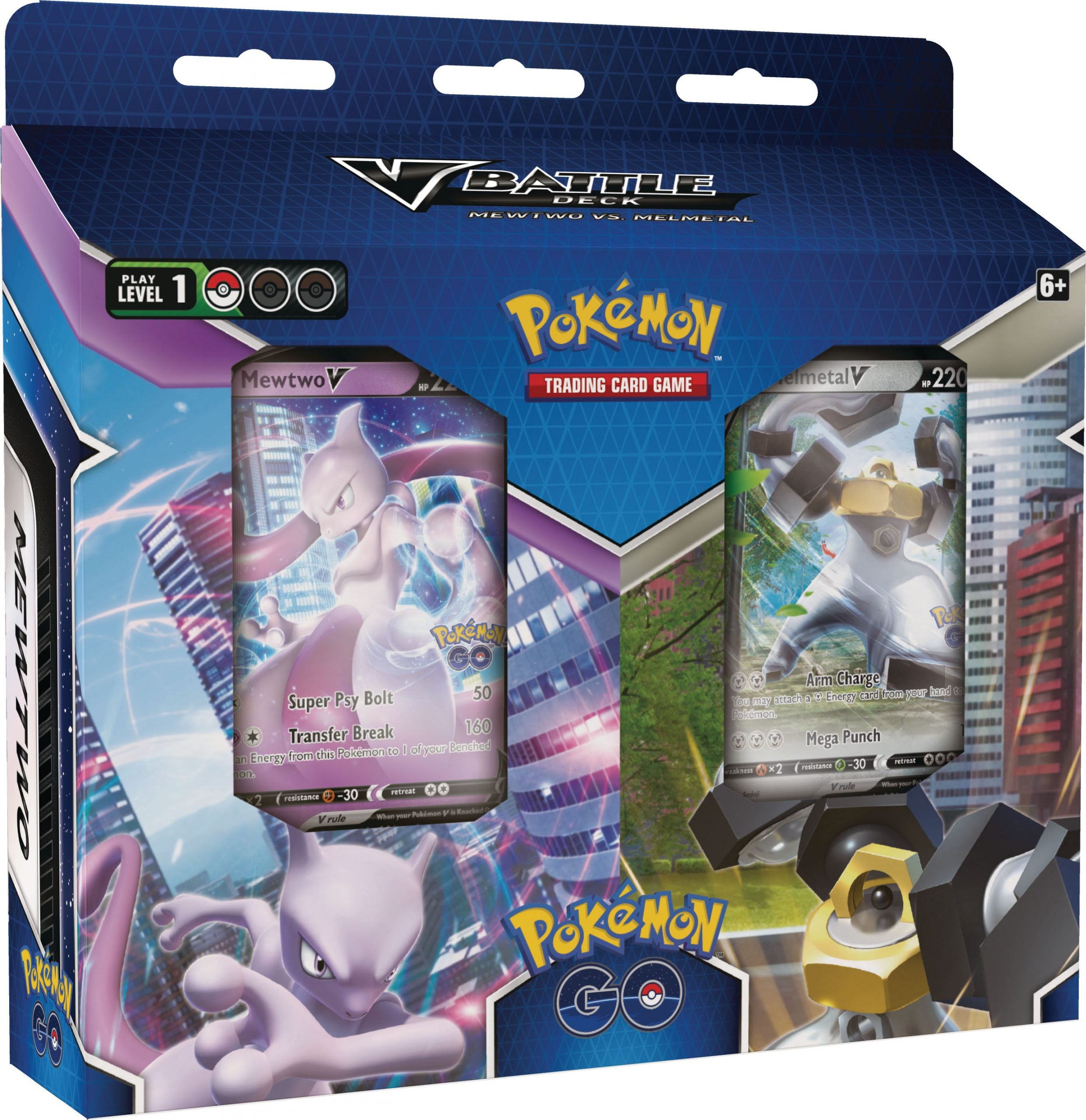 Pokemon GO - V Battle Deck (Mewtwo V VS. Melmetal V) | Jack's On Queen