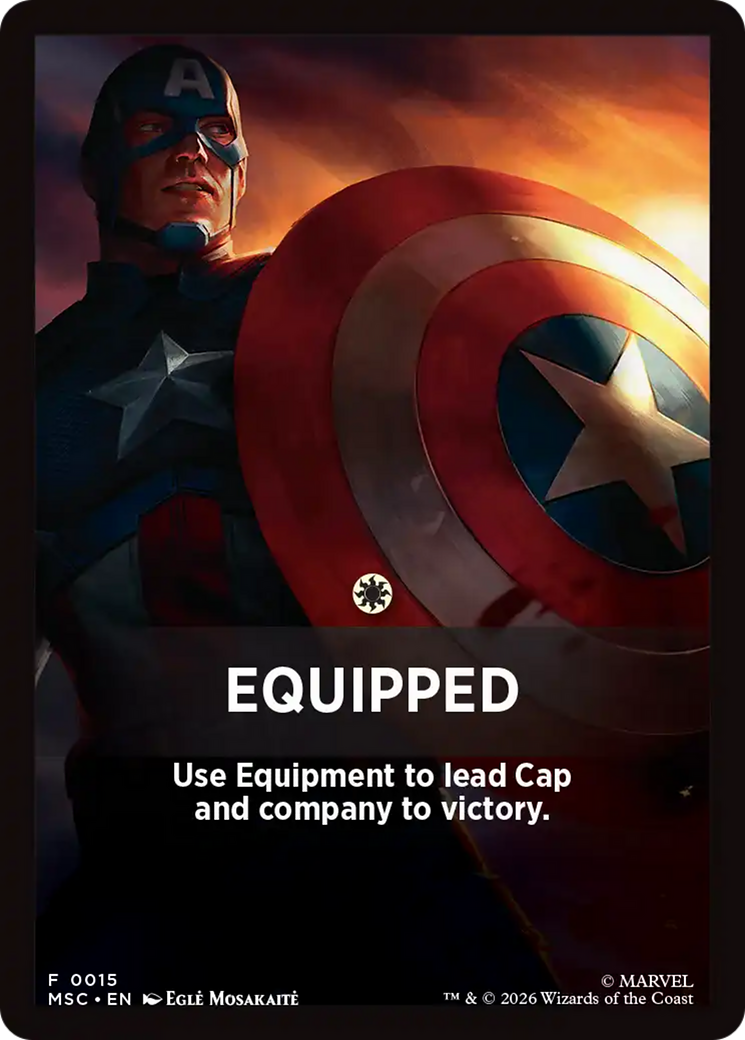 Equipped Theme Card [Marvel Super Heroes Commander] | Jack's On Queen