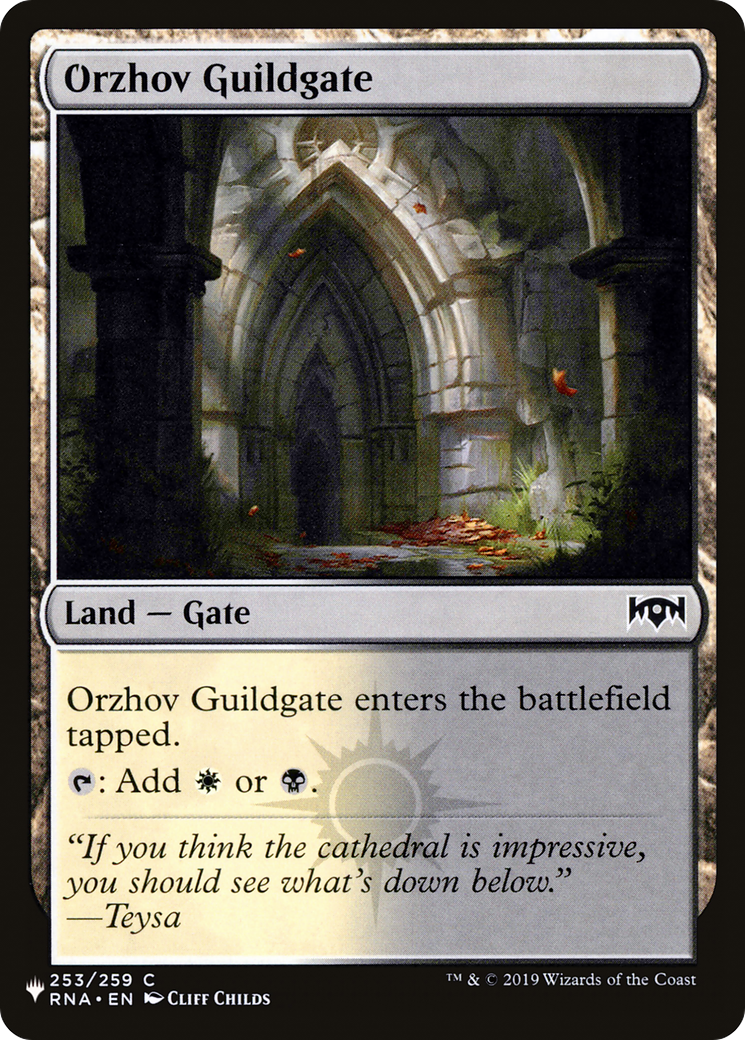 Orzhov Guildgate (253) [The List] | Jack's On Queen