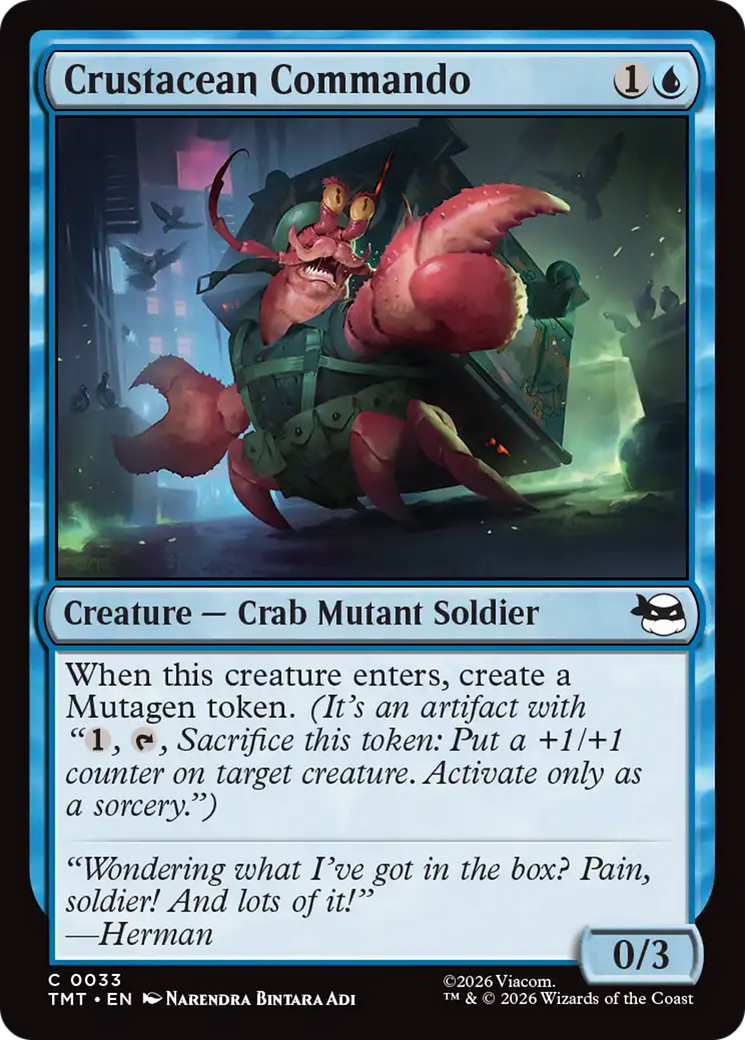 Crustacean Commando [Teenage Mutant Ninja Turtles] | Jack's On Queen