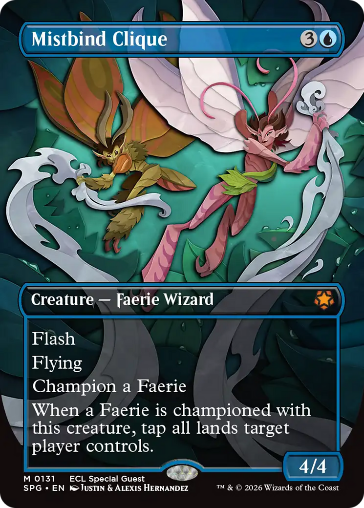 Mistbind Clique (Borderless) [Lorwyn Eclipsed Special Guests] | Jack's On Queen