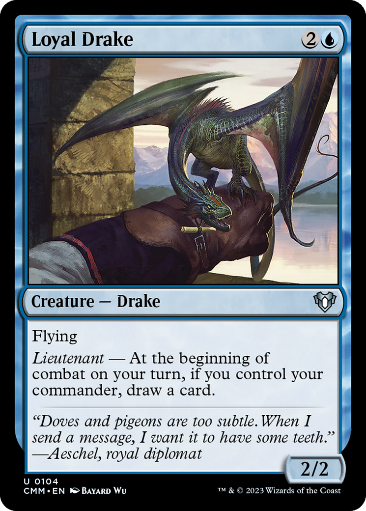 Loyal Drake [Commander Masters] | Jack's On Queen