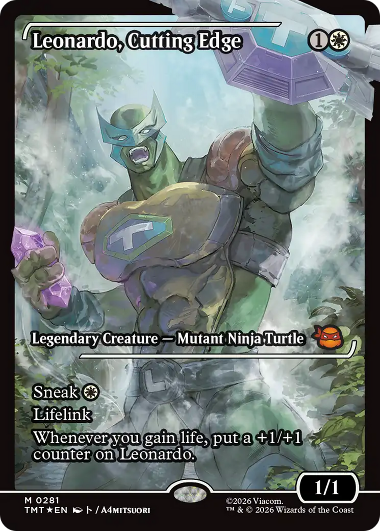 Leonardo, Cutting Edge (Showcase) [Teenage Mutant Ninja Turtles] | Jack's On Queen