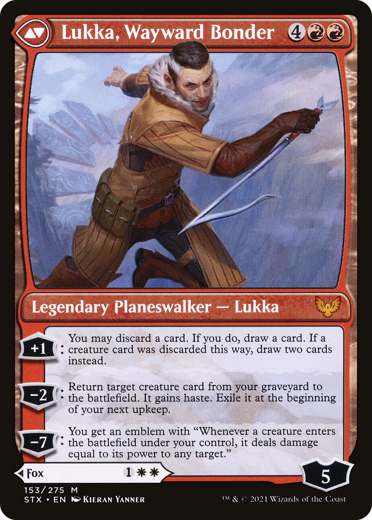 Mila, Crafty Companion // Lukka, Wayward Bonder [Secret Lair: From Cute to Brute] | Jack's On Queen