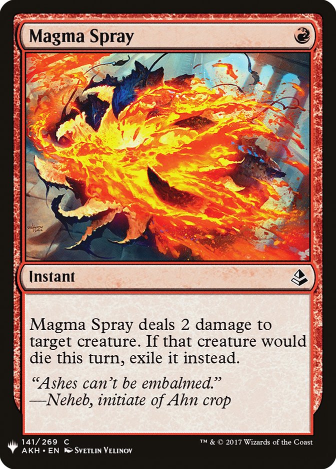 Magma Spray [Mystery Booster] | Jack's On Queen
