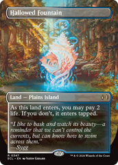 Hallowed Fountain (Borderless) [Lorwyn Eclipsed] | Jack's On Queen