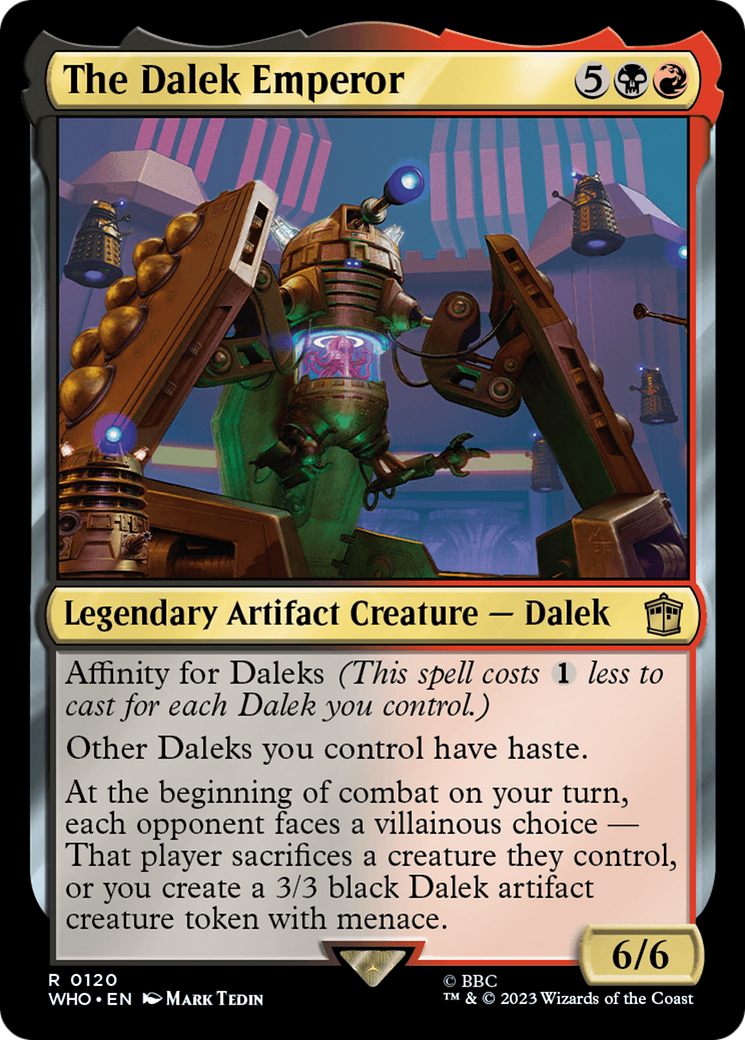 The Dalek Emperor (Extended Art) [Doctor Who] | Jack's On Queen