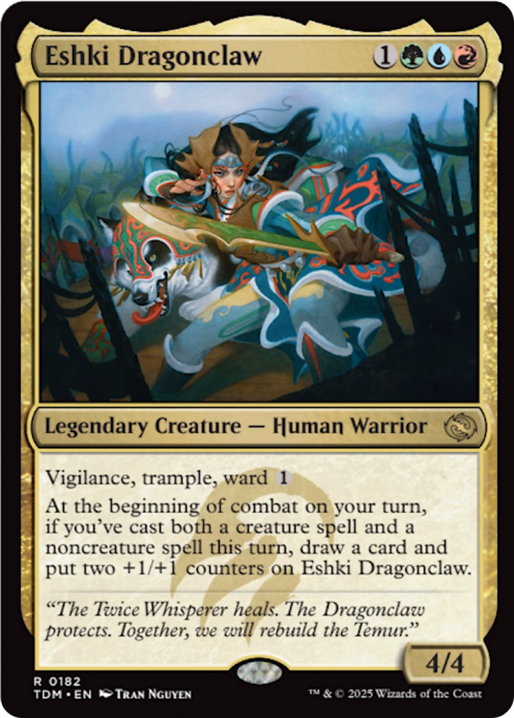 Eshki Dragonclaw [Tarkir: Dragonstorm] | Jack's On Queen