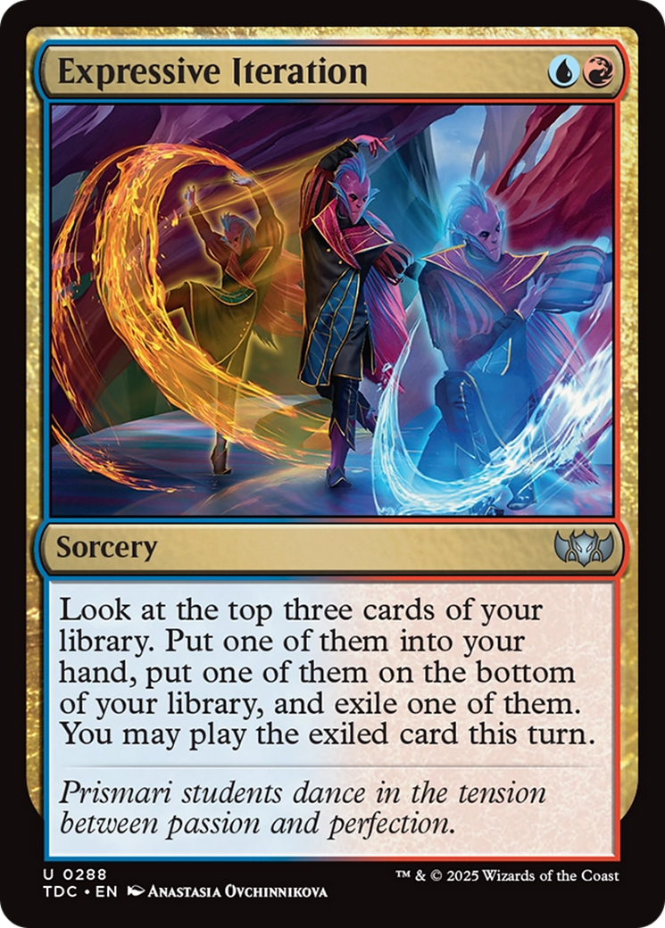 Expressive Iteration [Tarkir: Dragonstorm Commander] | Jack's On Queen