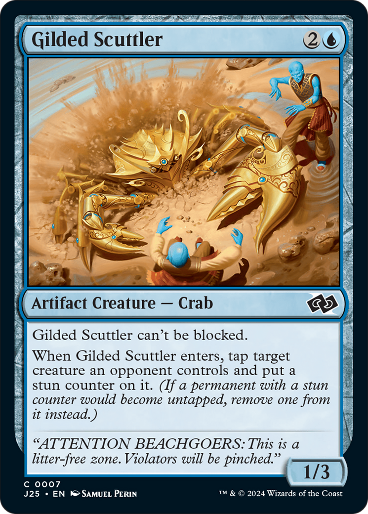 Gilded Scuttler [Foundations Jumpstart] | Jack's On Queen