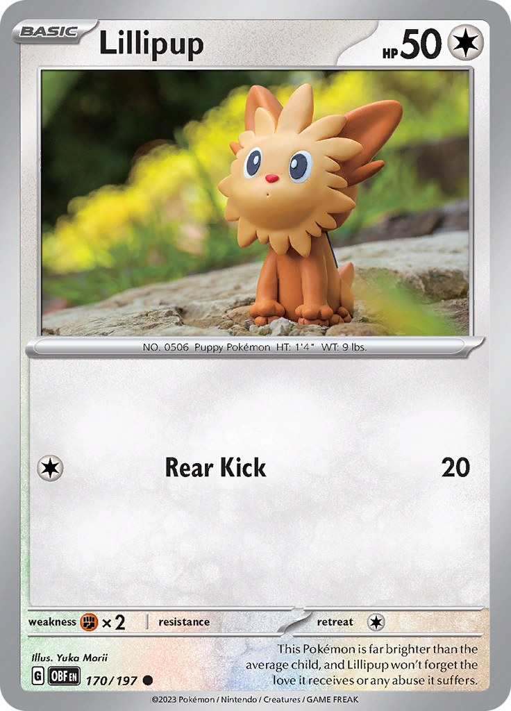 Lillipup (170/197) [Scarlet & Violet: Obsidian Flames] | Jack's On Queen