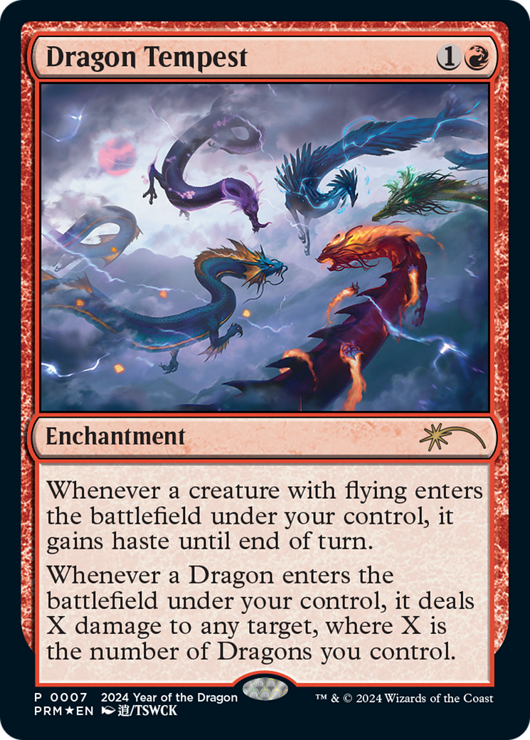 Dragon Tempest (Year of the Dragon 2024) [Standard Showdown Promos] | Jack's On Queen