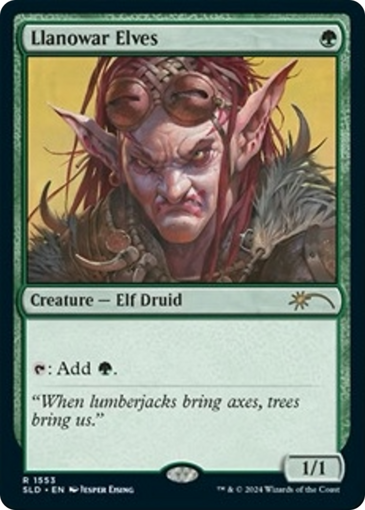 Llanowar Elves (1553) [Secret Lair Drop Series] | Jack's On Queen