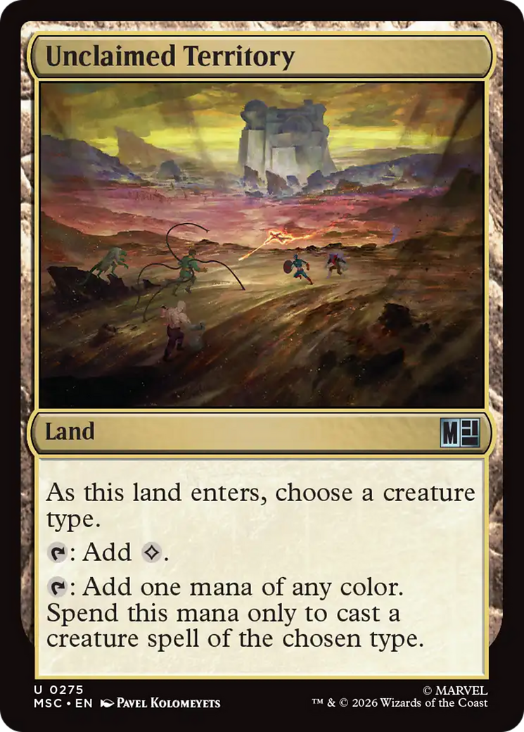 Unclaimed Territory [Marvel Super Heroes Commander] | Jack's On Queen