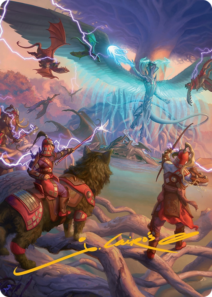 All-Out Assault Art Card (50/54) [Tarkir: Dragonstorm Art Series] | Jack's On Queen