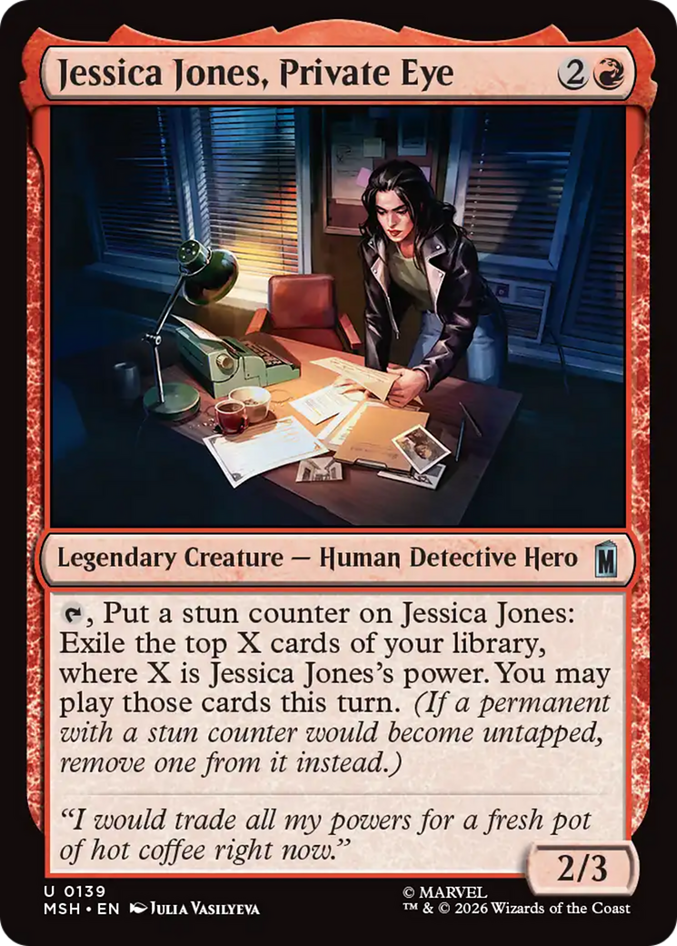 Jessica Jones, Private Eye [Marvel Super Heroes] | Jack's On Queen