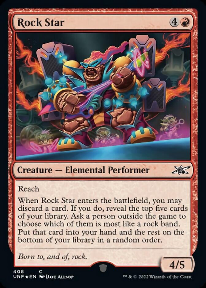 Rock Star (Galaxy Foil) [Unfinity] | Jack's On Queen